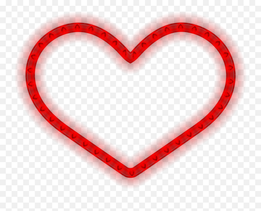 Glowing Heart Png Clipart Image - Heart Png Clipart Emoji,Glowing Heart Emoji