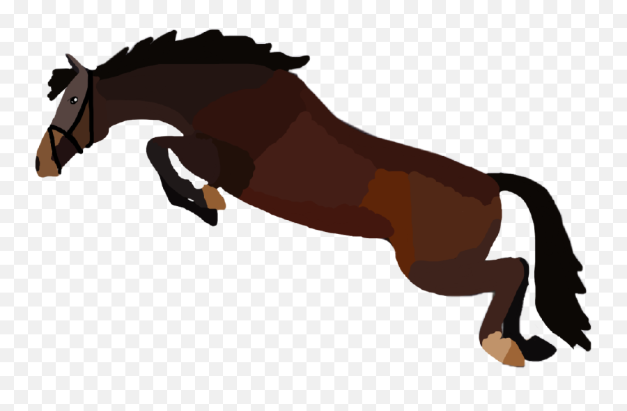 Horse Jumping Horsejumping Horses Bay - Illustration Emoji,Horse Emoji App