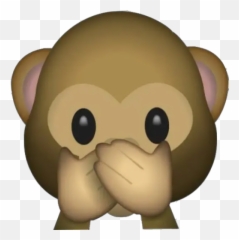 Crazy emojis Stickers For WhatsApp - Speak No Evil Monkey Emoji