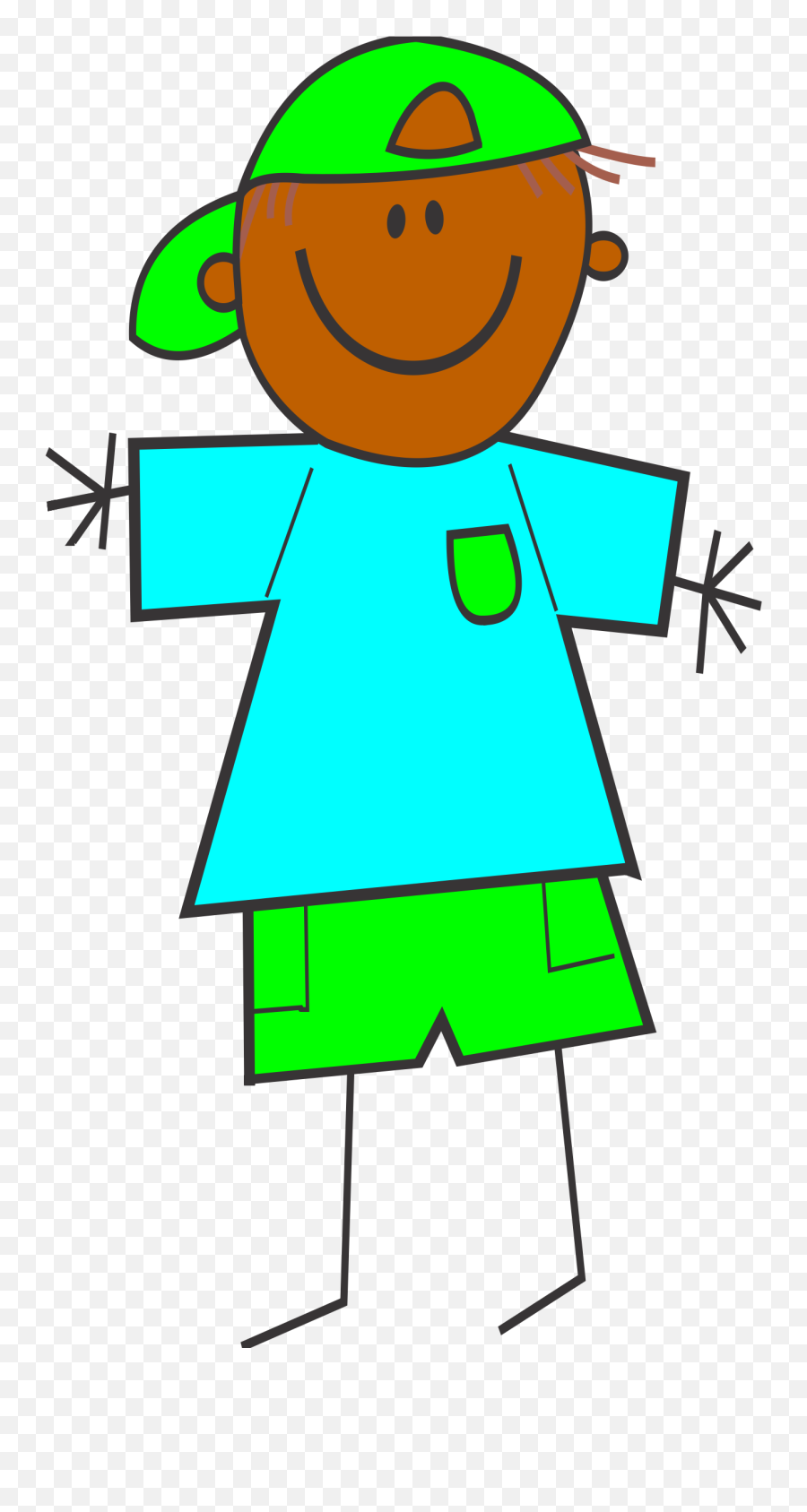 Cartoon Boy Dark Skin Clipart - Full Size Clipart 648311 Transparent Cartoon Stick People Emoji,Black Man Shrug Emoji