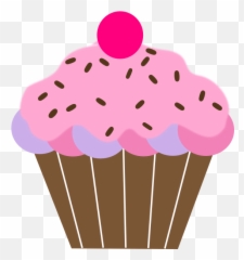 Cupcakes - Clipart Cute Emoji