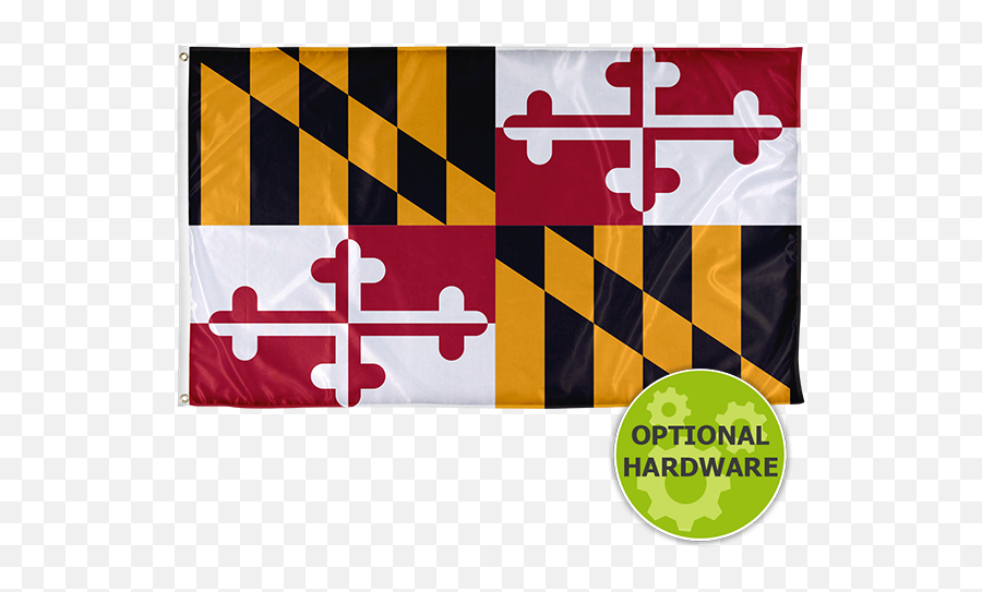 Old Maryland Flag - Maryland State Flag Vispronet Emoji,Maryland Flag Emoji