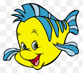 Picture - Flounder Little Mermaid Emoji