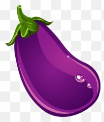 Fruit Eggplant - Eggplant Png Clipart Emoji,Eggplant Emoji Png