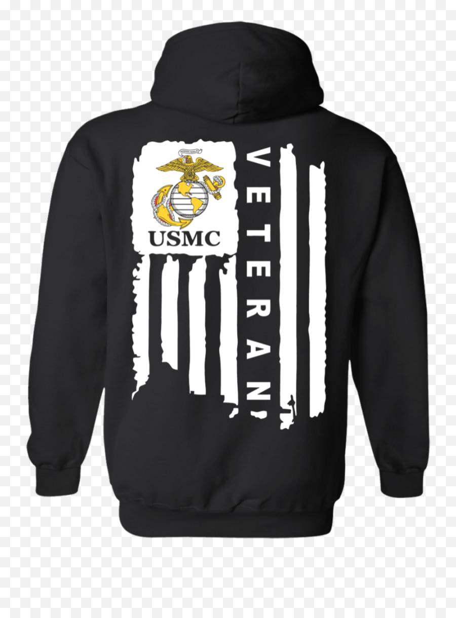 Usmc Marine Veteran Ega American Flag - American Flag In Black And White Marines Emoji,Usmc Emoji