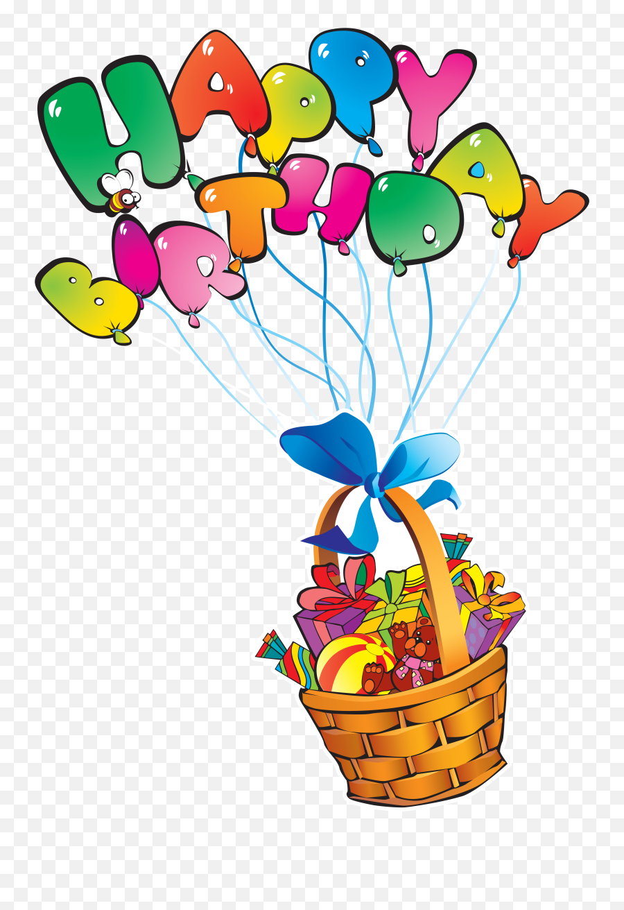 Happy Birthday Vector Clipart - Happy Birthday Card Cartoon Emoji,Happy Birthday Animated Emoji