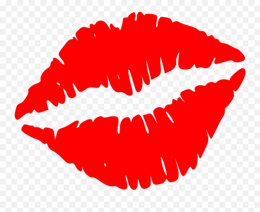 Lip Emoji Stickers - Lips Clip Art,Lip Emoji