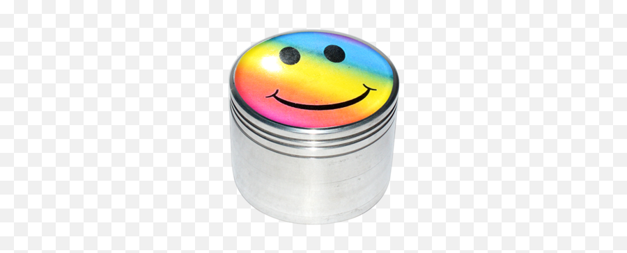 Buy Acrylic Grinder Herb Grinder Spice - Smiley Emoji,Smoking Emoticon