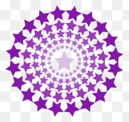 Stars Ii - Design For Borders Circle Emoji,Facebook Rainbow Emoticon