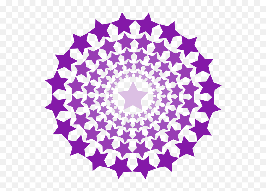 Stars Ii - Design For Borders Circle Emoji,Facebook Rainbow Emoticon