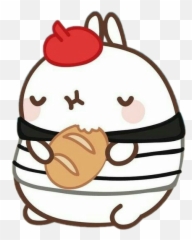 Freetoedit Cute Kawaii Molang French - Emoji