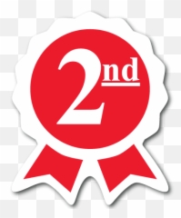 2nd Place Medal Clipart - First Second Third Place Ribbon Emoji,Silver Medal Emoji