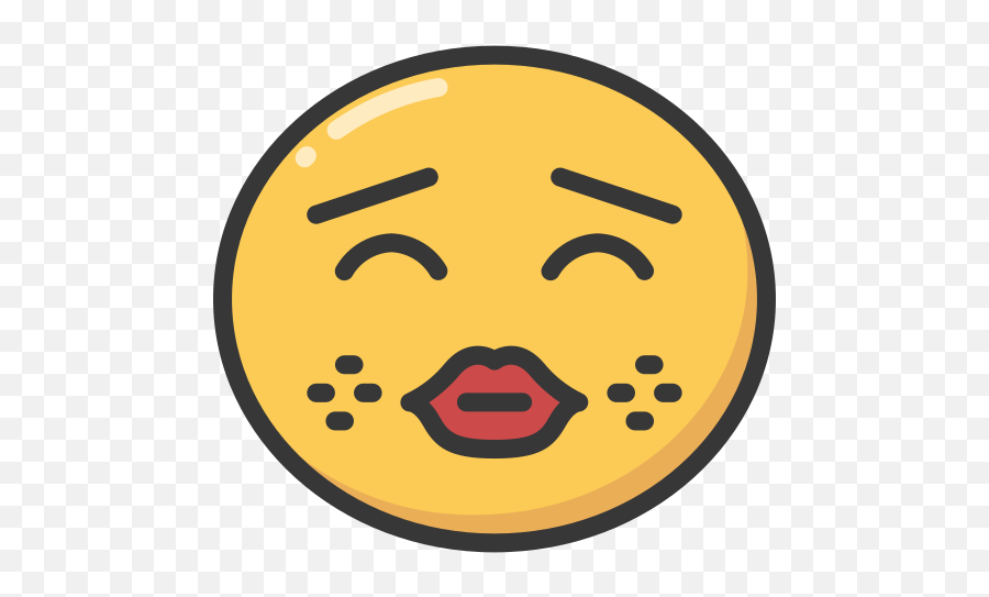 Kissing - Emoji Laugh,Pleading Face Emoji