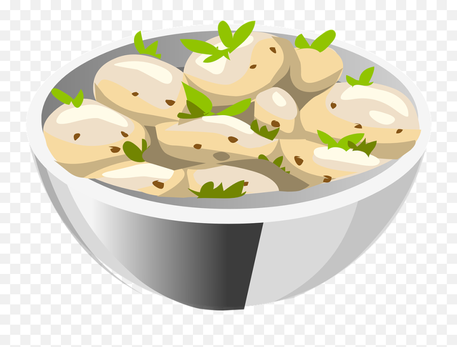 Free Vegan Healthy Illustrations - Clip Art Of Potato Salad Emoji,Salt Emoji