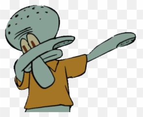 We Need This As Chatbox Emoji Now - Dab Squidward Png