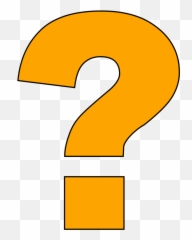 Orange Question Mark - Png Emoji