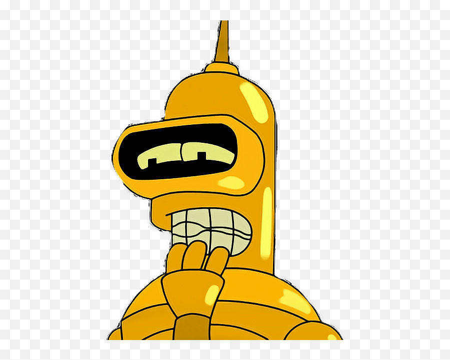 Bender - Cartoon Emoji,Bender Emoji
