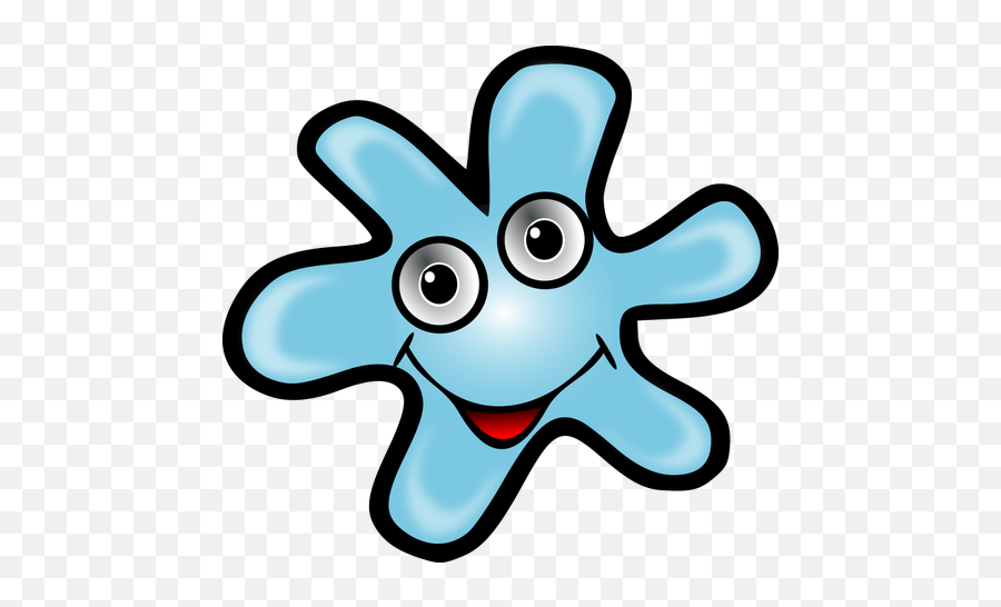 Funny Bacteria - Bacteria Clipart Emoji,Blue Wave Emoji For Twitter