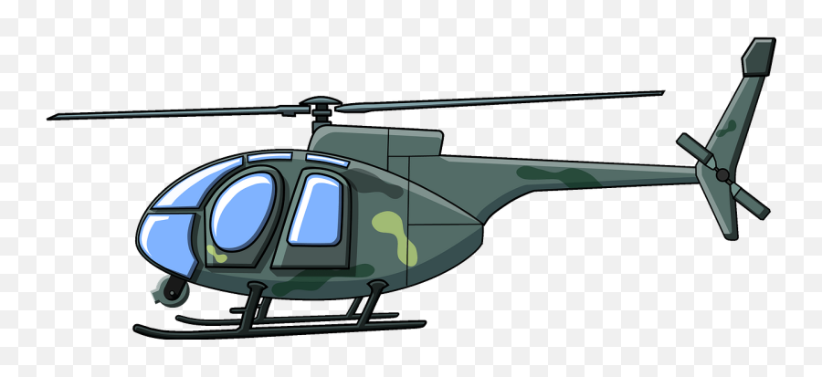 Army Helicopter Clipart - Transparent Transparent Background Helicopter Clipart Emoji,Helicopter Emoticon