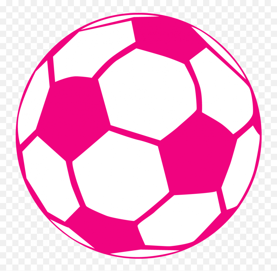 Pink Crown Clip Art - Pink Soccer Ball Clip Art Emoji,Soccer Ball Emoji Png