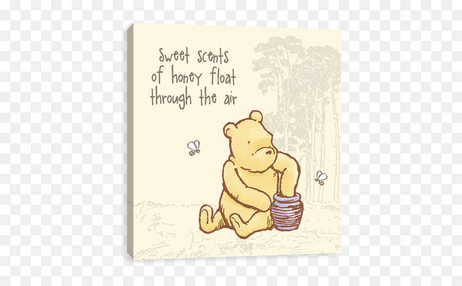 Pooh Sweet Honey Bee - Classic Winnie The Pooh Honey Emoji,Honey Emoji