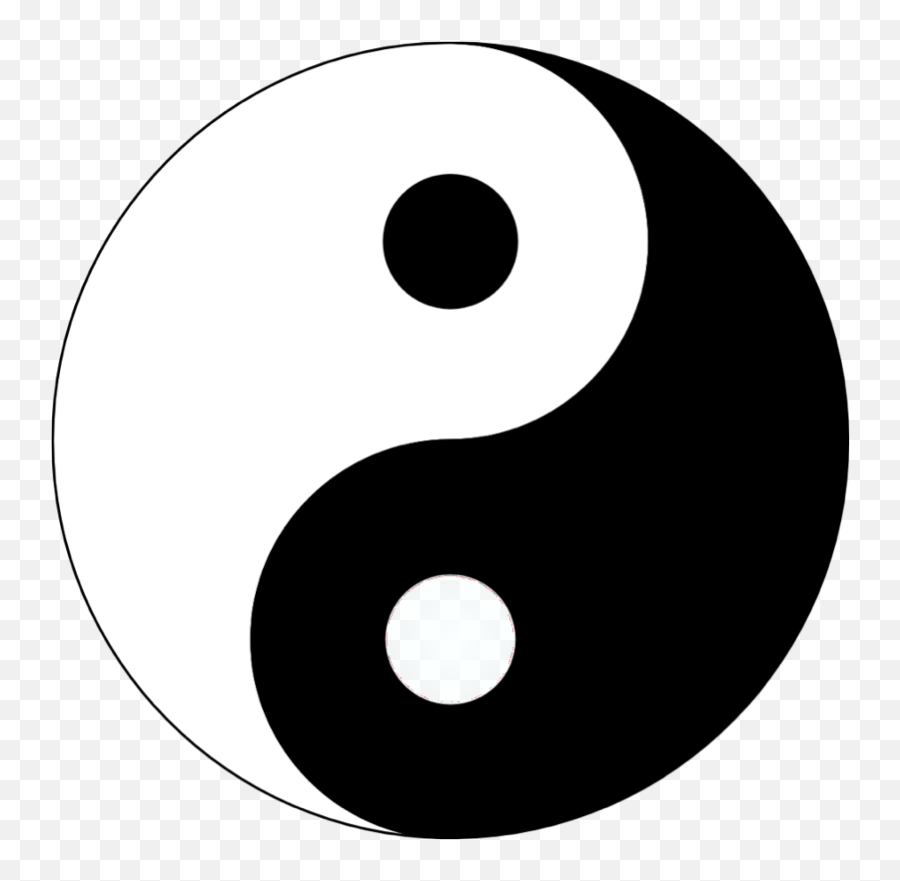 Yin Yang - Yin And Yang Png Emoji,Yin Yang Emoji Android