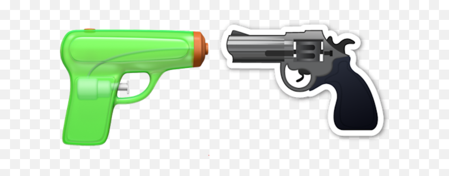 Apples Plan To Change Pistol Emoji Will Sow Confusion - Iphone Gun Emoji Png,Gun Emoji