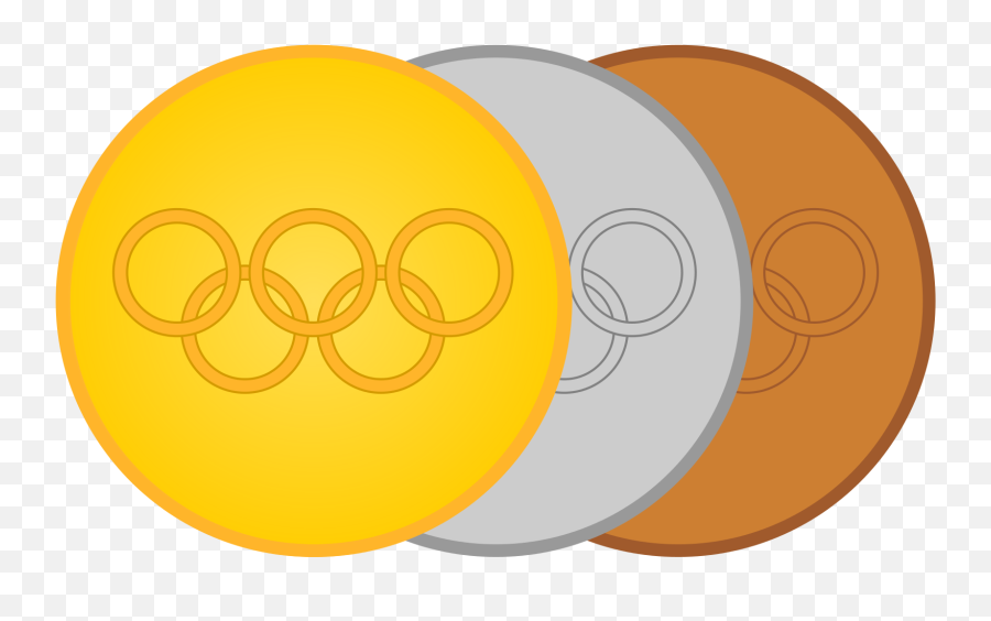 Olympic Clipart Gold Medalist Olympic Gold Medalist - Medal Emoji,Silver Medal Emoji
