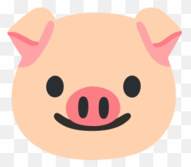 Pig Face Emoji - Android Pig Emoji,Pig Emoji