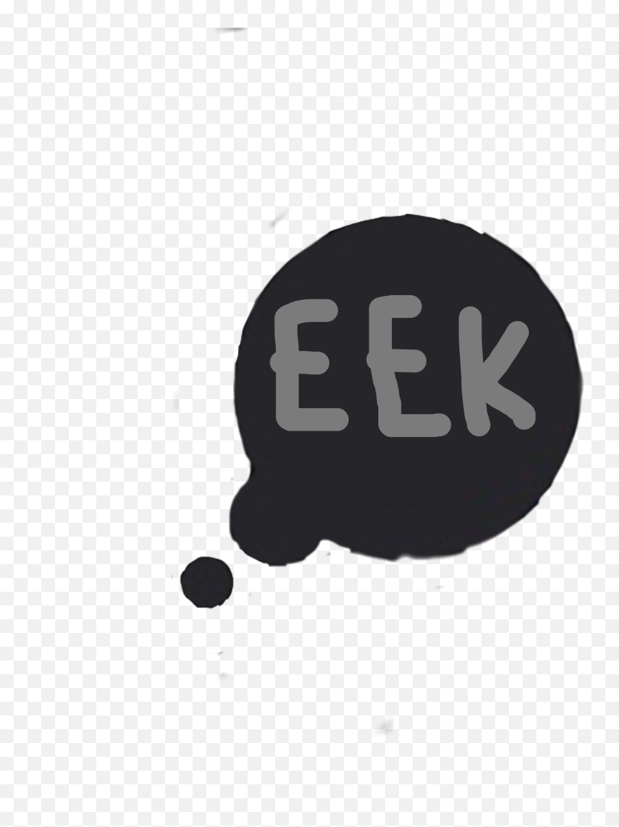 Eek Sticker - Dot Emoji,Eek Emoji