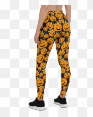 Funny Laughing Face Emoji Crew Neck T - Hexagon Leggings