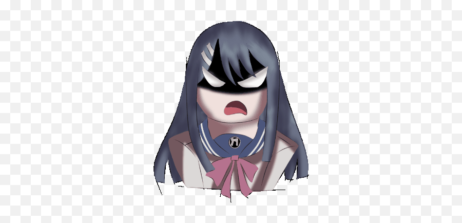 Sayaka Maizono Emojis Danganronpa Amino - Fictional Character,Despair Emoji