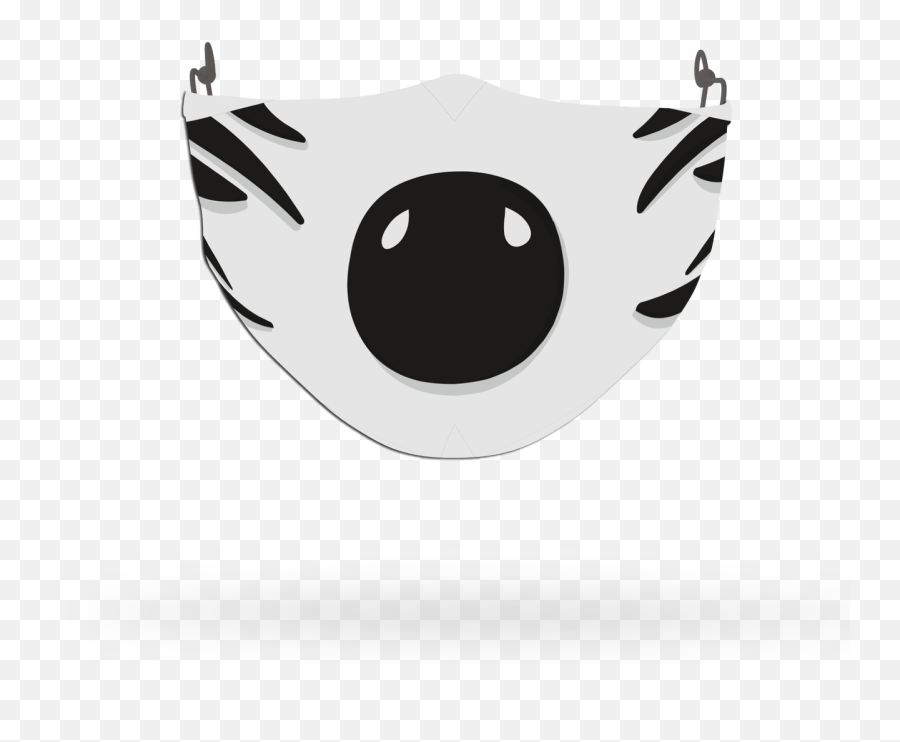 Kids Zebra Face Covering Print - Dot Emoji,Monkey Emoji Covering Eyes