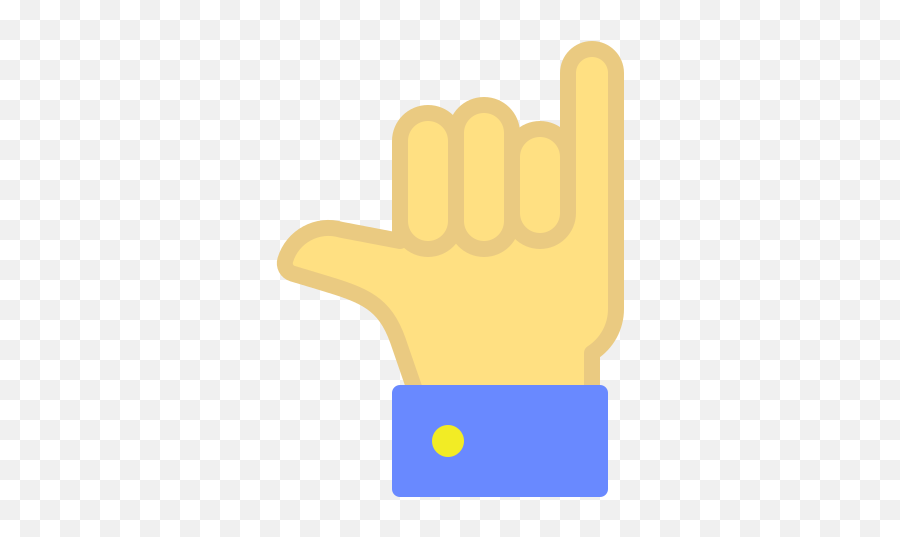 Looser Hand Symbol Free Icon Of Emojius Freebie 1 - Horizontal,Rock And Roll Hand Emoji