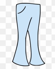 Jeans Clothing Trousers Bell Bottom - Bell Bottom Pants Clipart Emoji,Emoji Outfit For Men
