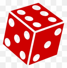 Clip Art Dice Clipart - 6 Sided Die Png Emoji,Dice Emoji