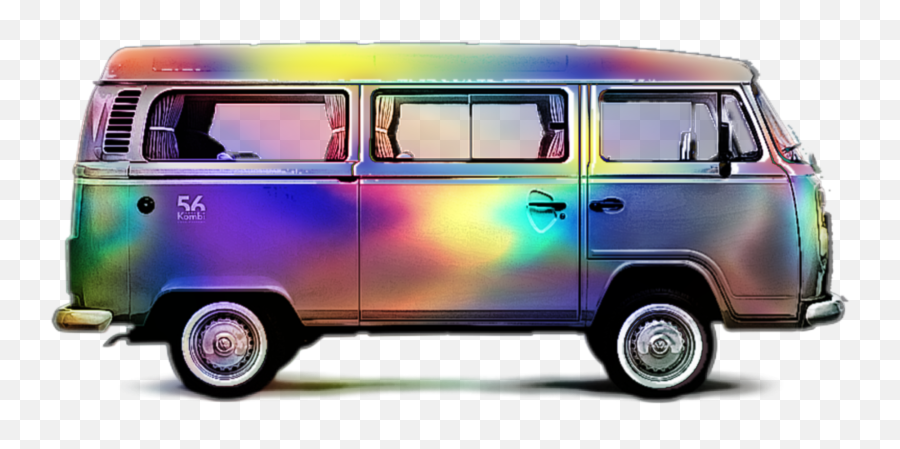 Holo Holographic Van Auto Freetoedit - Samba Emoji,Van Emoji