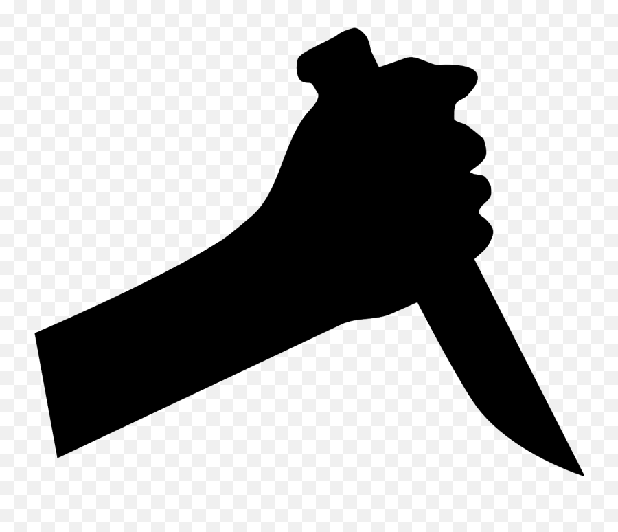 Murderer Halloween Killer Hand Arm - Murder Clipart Emoji,Knife And Shower Head Emoji