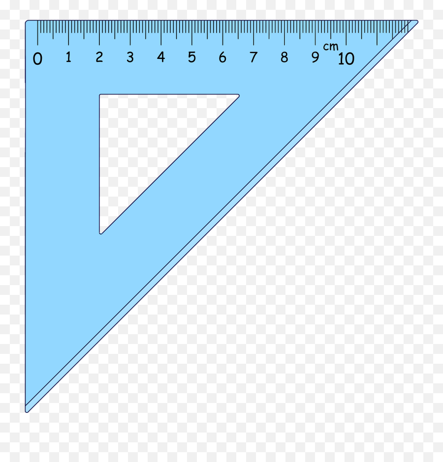 Compass And Set Square Clipart Compass - Triangle Ruler Clipart Emoji,Square And Compass Emoji