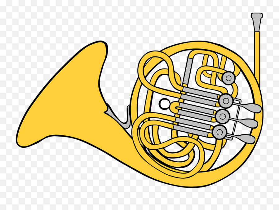 French Horn Musical - French Horn Clipart Emoji,French Horn Emoji