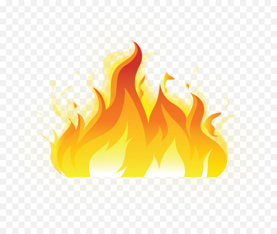 Red Orange Yellow Flame - Yellow And Orange Flames Emoji,Flame Emojis