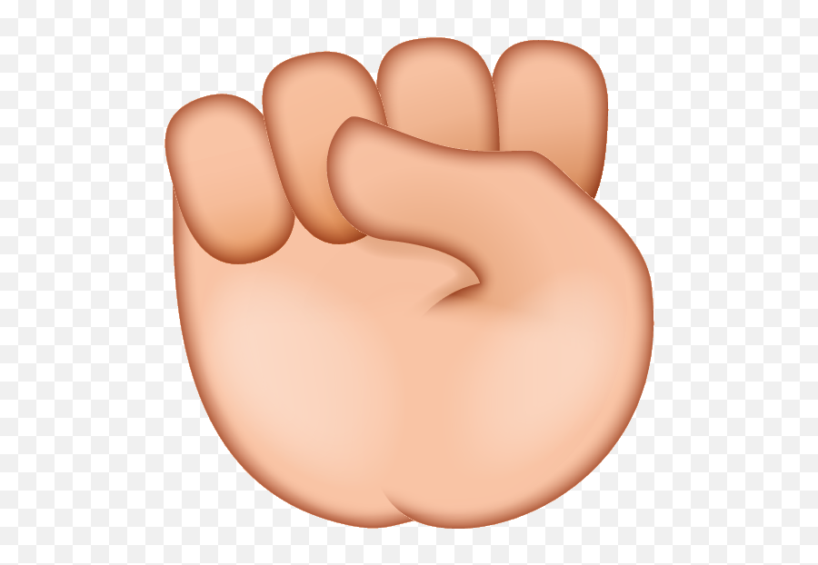 Emoji - 1 2 3 4 Icon Hand,Raised Fist Emoji