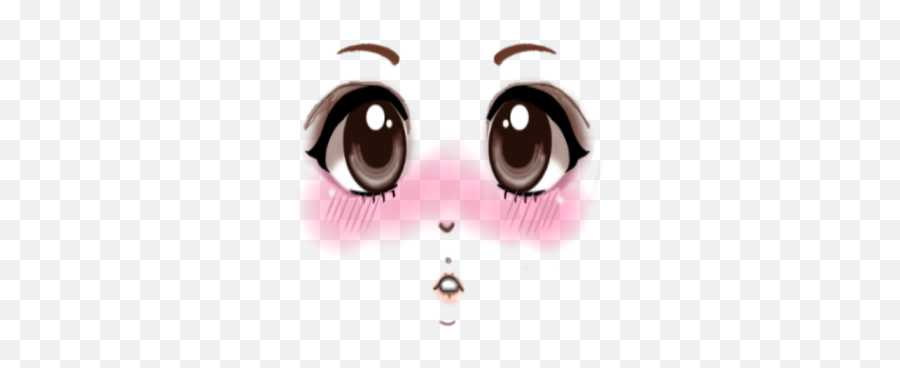Anime Collection Blush - Blush Anime Eyes Png Emoji,Anime Emotion Faces