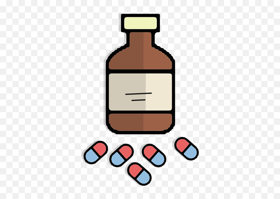 Medicine Doctor Vitamin - Medicine Bottle Image Cartoon Emoji,Pill Bottle Emoji