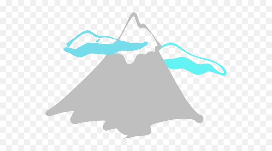 Clipart Mountain Peak Logo Clip Art - Mountain Clip Art Emoji,Emoji Mountain