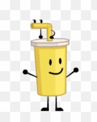Drink And Straw - Trash Can Clipart Transparent Background Emoji