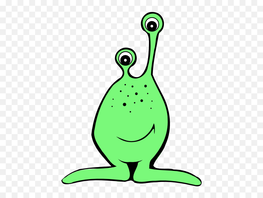 Alien Clipart Transparent Background - Alien Clipart Png Emoji,Alien Emoji Background