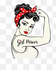 Girl Power Sticker Challenge on PicsArt - Imagem Png Emoji