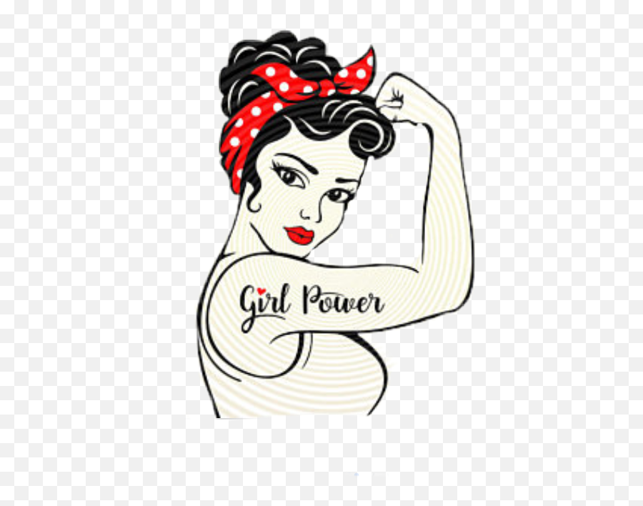 Girl Power Sticker Challenge On Picsart - Imagem Girl Power Png Emoji,Emoji Backgrounds For Girls
