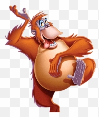 Transparent Background Clipart Orangutan - Art Orangutans Png Emoji